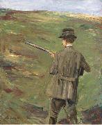 Max Liebermann Hunter in the dunes oil painting artist
